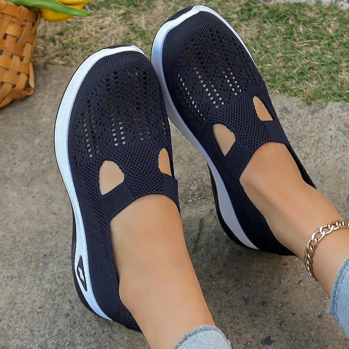 Sandales Randonnée Femme Respirantes – Slip-On Confort & Semelle EVA Légère