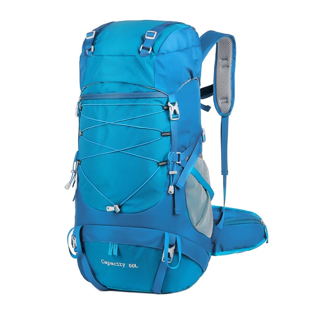 Sac de Randonnée 50L Imperméable Léger et Respirant en Nylon Ripstop Léger - TrailMaster 70 - Esprit Rando