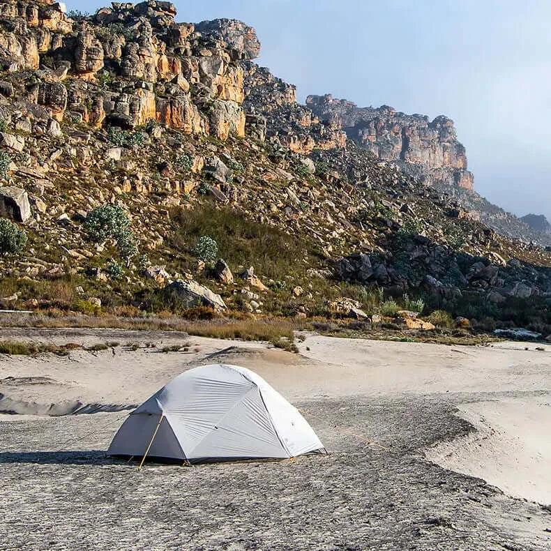 Tente Randonnée Ultralégère 2P/1P, Étanchéité Renforcée & Structure Alpine TRAILNEST Mongar UL 2 - Esprit Rando