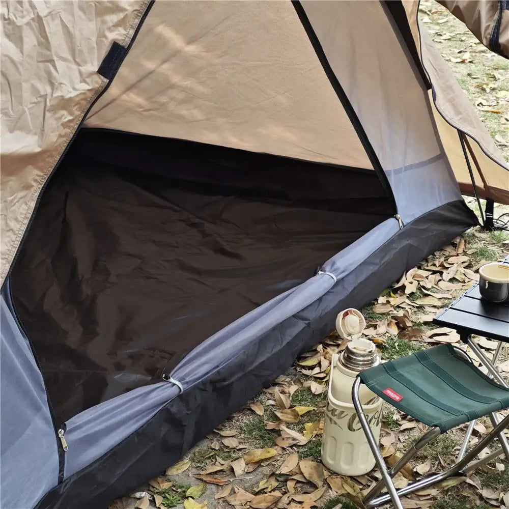Tente Randonnée Dôme Hiver Compatible avec Mini Cheminée, Étanche - CAMPFLEX - Esprit Rando