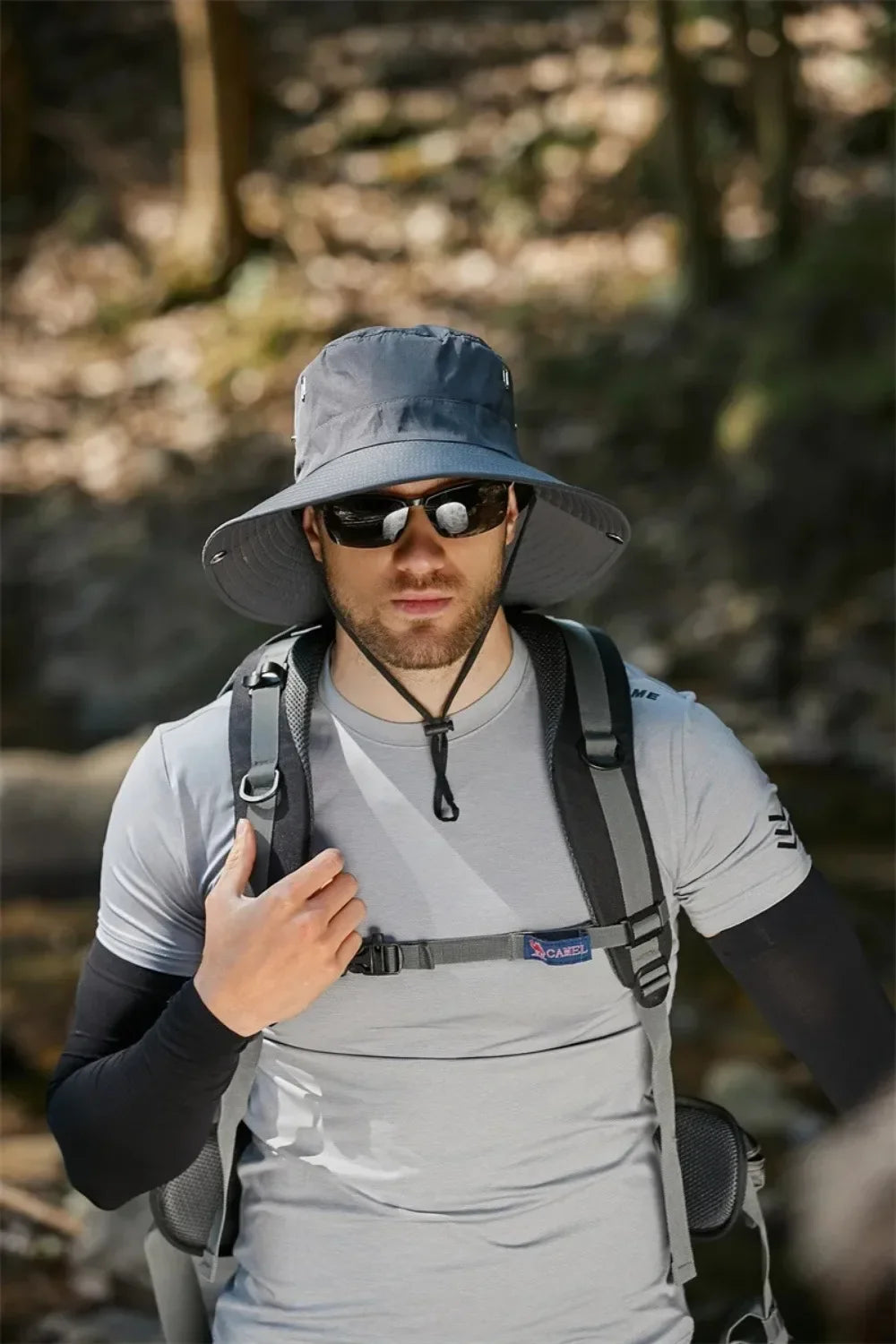 Chapeau Randonnée Large Bord – Léger, Respirant & Protection Solaire