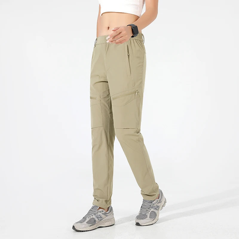 Pantalon Randonnée Femme Léger, Déperlant & Séchage Rapide - Cargo Pants - Esprit Rando