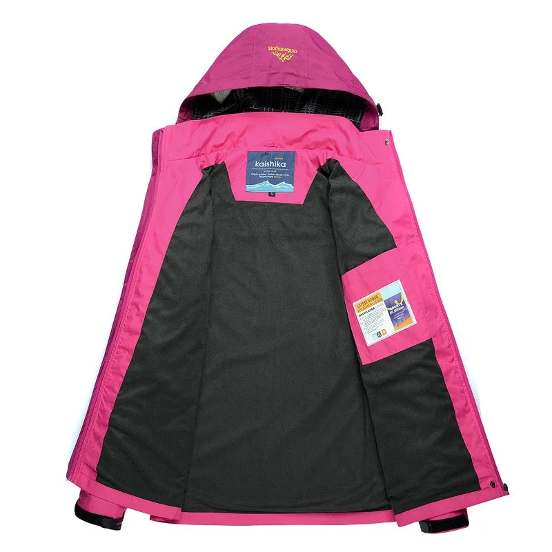 Veste Randonnée Femme Déperlante et Coupe-Vent - RainVenture - Esprit Rando