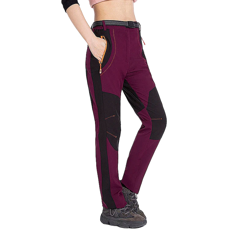Pantalon Randonnée Femme Hiver Imperméable, Chaud & Résistant - Flex Pants - Esprit Rando