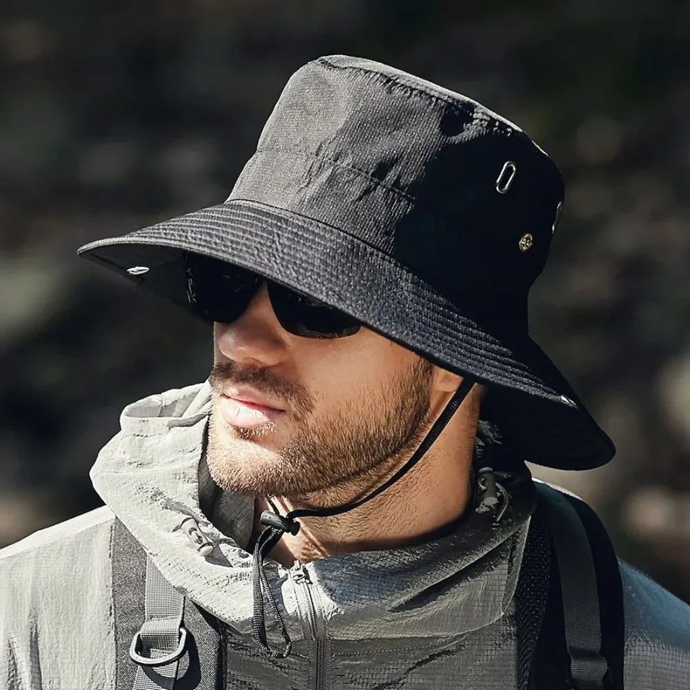 Chapeau Randonnée Large Bord – Léger, Respirant & Protection Solaire