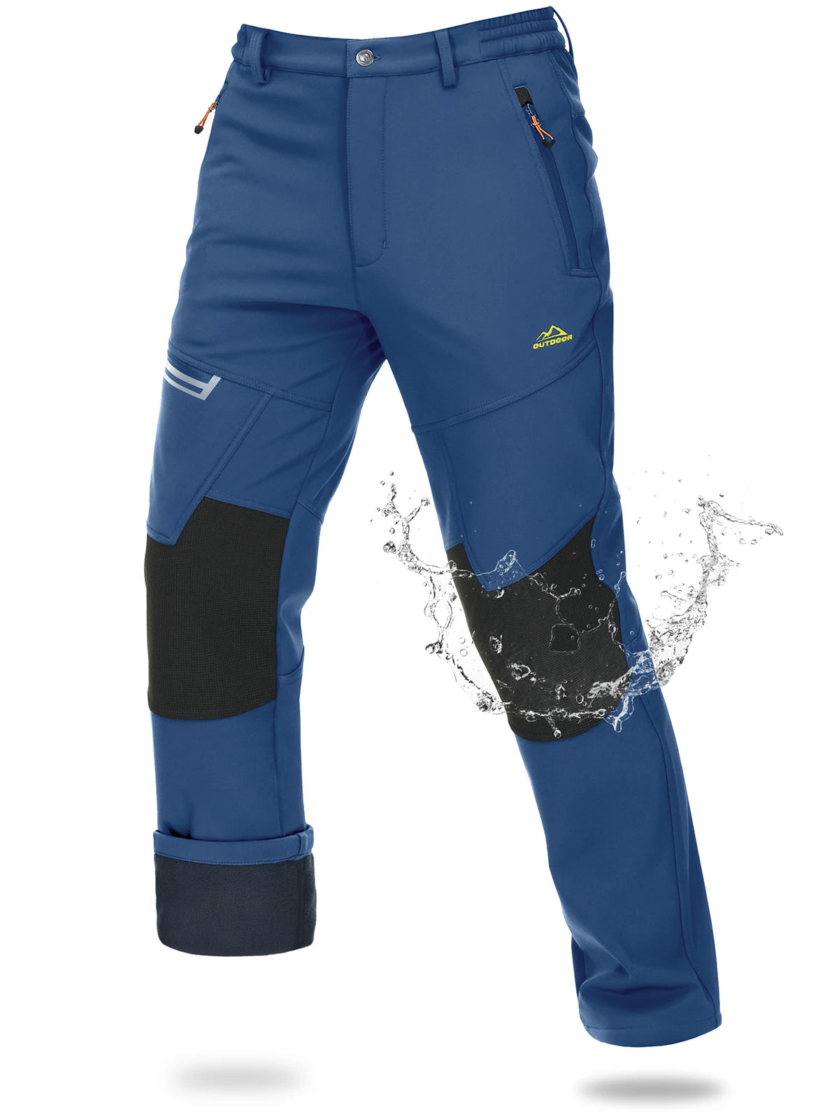 Pantalon Randonnée Homme Softshell Imperméable – Chaleur & Protection Outdoor - ThermoFlex - Esprit Rando