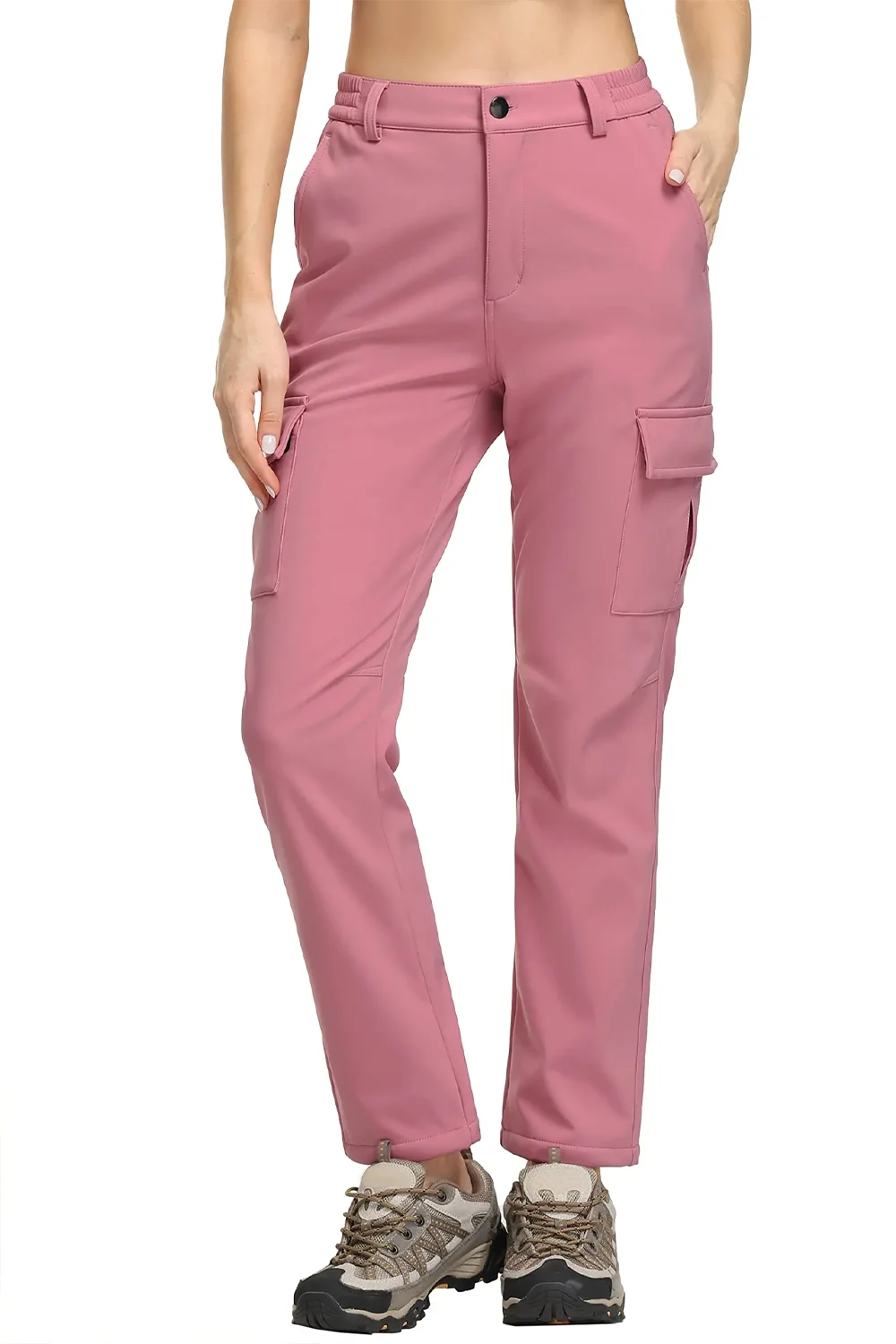 Pantalon Randonnée Femme Hiver Cargo, Chaud, Imperméable & Multi-poches - Cargo Pants - Esprit Rando