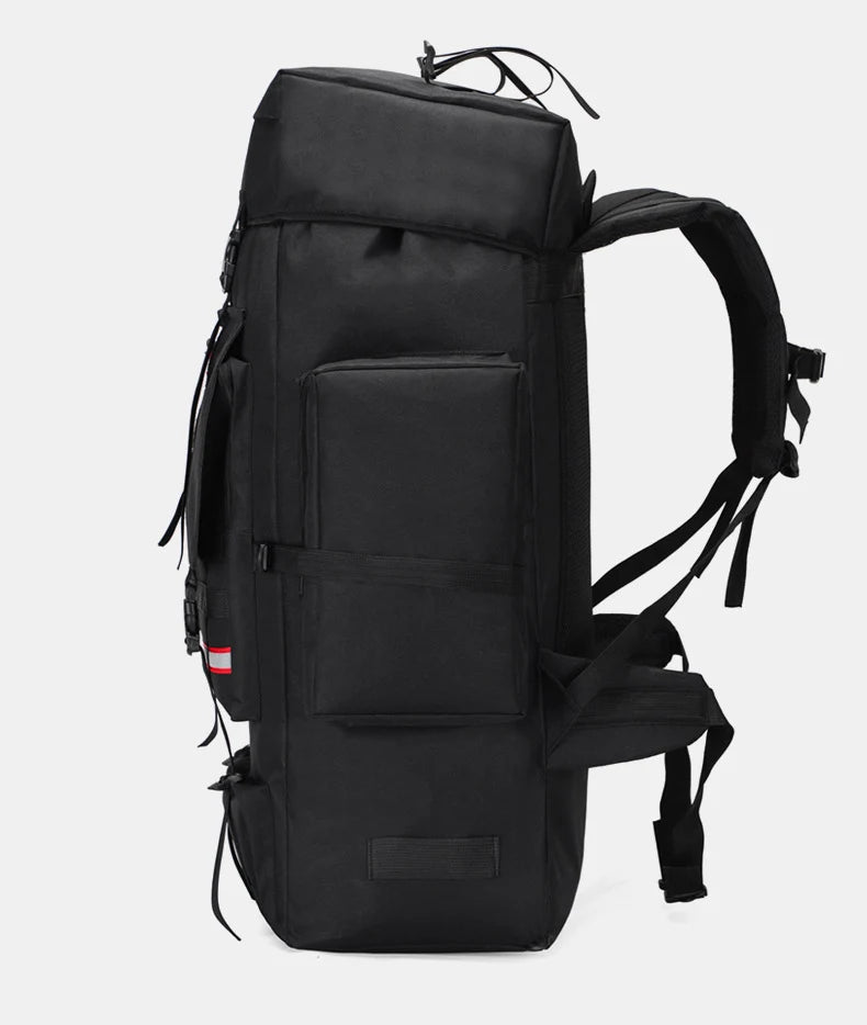 Sac De Randonnée Grande Capacité 130L – Nylon Imperméable, Système MOLLE & Portage Renforcé - TrekMaster 130 - Esprit Rando