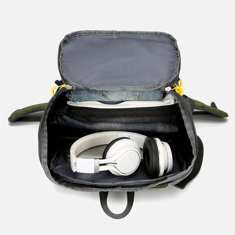 Sac De Randonnée 50L Léger – Dos Ventilé, Nylon Déperlant & Portage Confort - TrekShell 50 - Esprit Rando