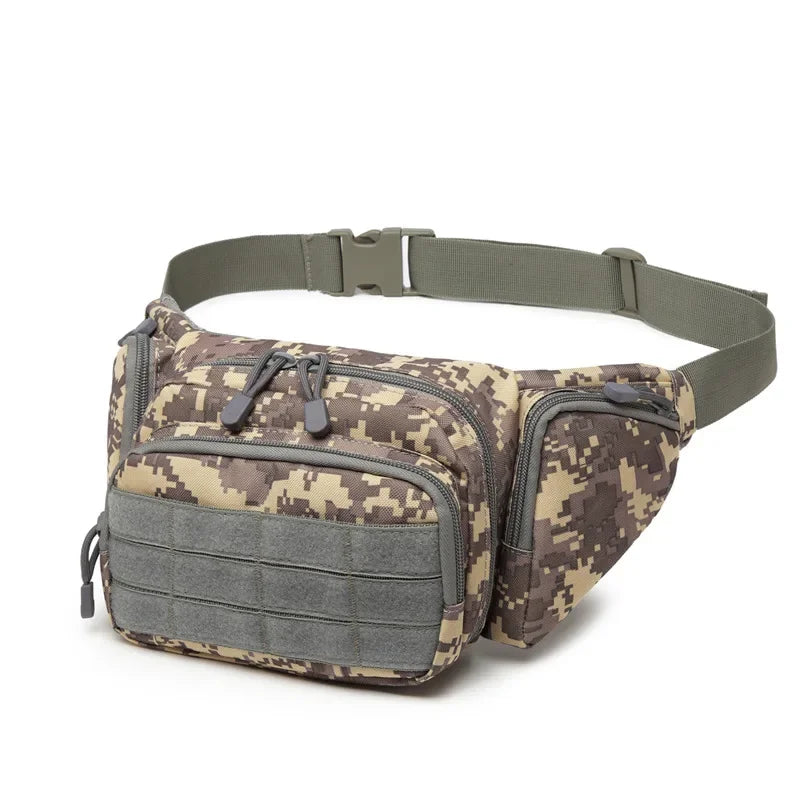 Sacoche Randonnée Ceinture Homme, Banane Outdoor Tactique Multi-Poches - TactikFlex - Esprit Rando