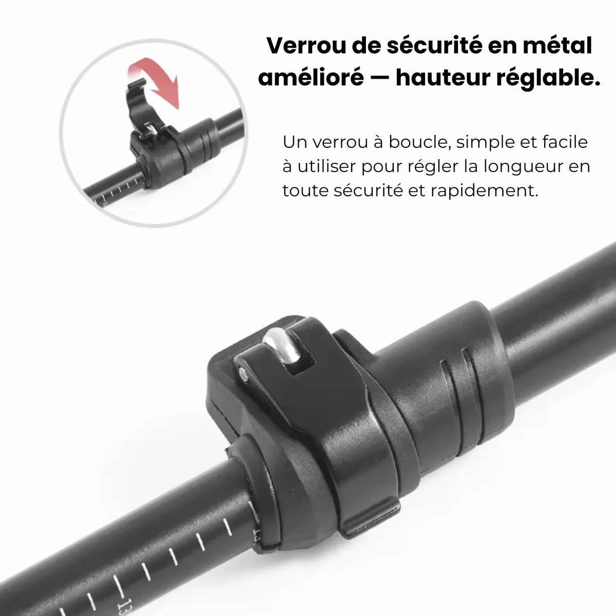 Bâton De Randonnée Télescopiques (56–135 cm) Quick Lock - Aluminium 7075 - Naturehike 135 - Esprit Rando