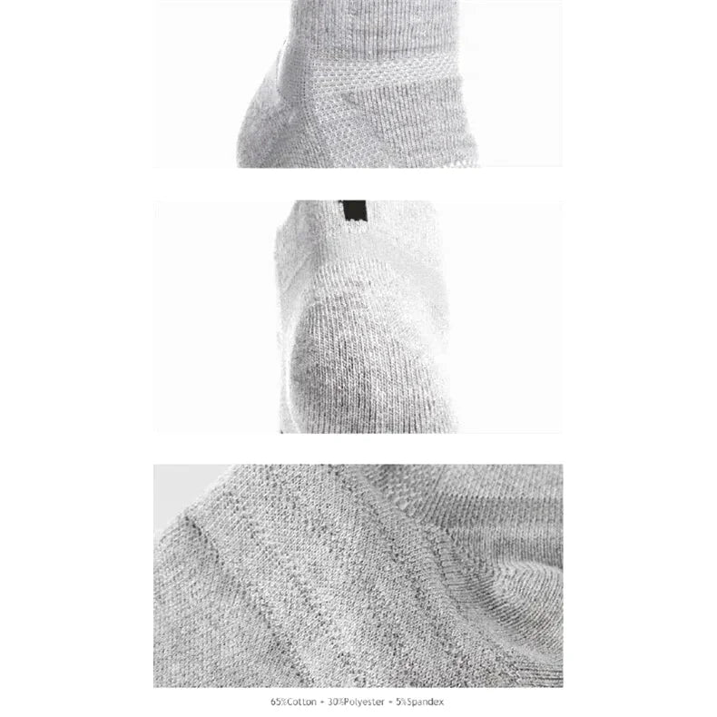 Chaussette Randonnée Basse Respirante – Confort Technique & Séchage Rapide (Lot de 1 à 3 Paires) - DryStride, détails textiles.