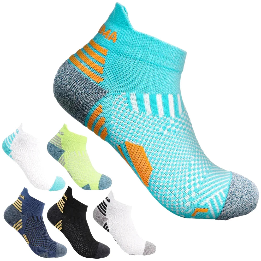 Chaussette Randonnée Basse Respirante – Maintien Ajusté & Confort Quotidien- Stridex, chaussettes en polyester et coton.