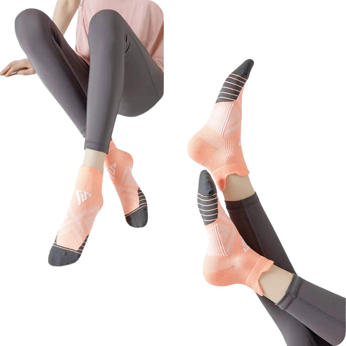 Chaussette Randonnée & Sport Basse – Respirantes, Maintien Ajusté et Confort Durable - Dynaflow - Esprit Rando