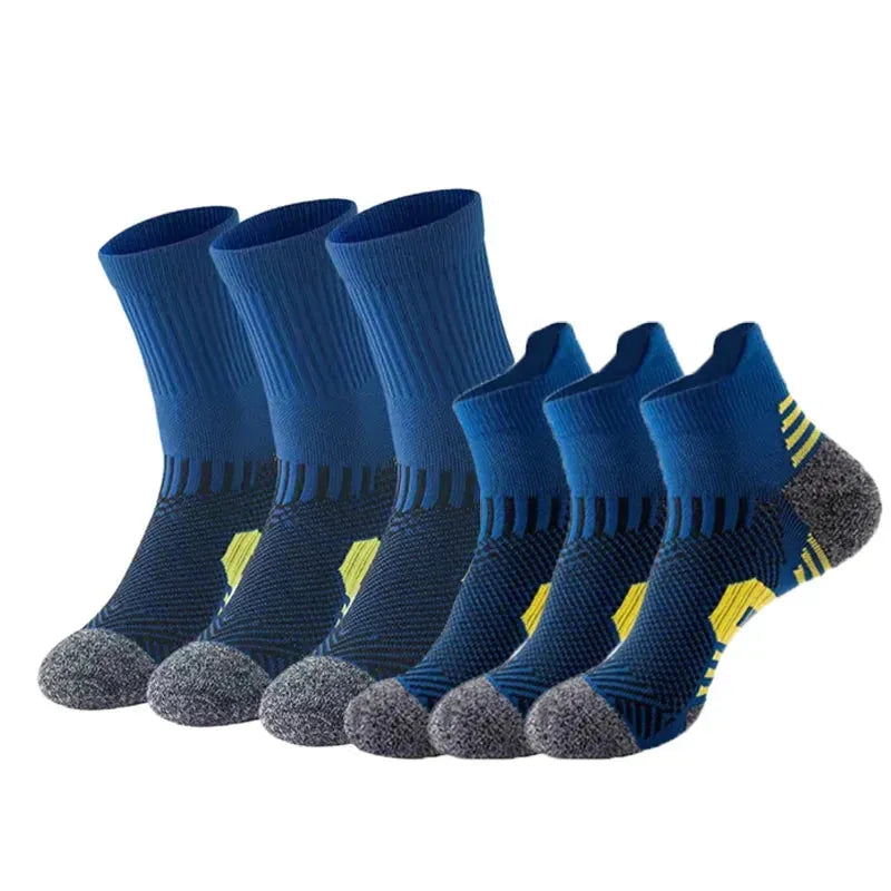 Chaussettes Randonnée Basses Respirantes – Confort & Maintien Quotidien - Randocyte, pack de 6 paires.