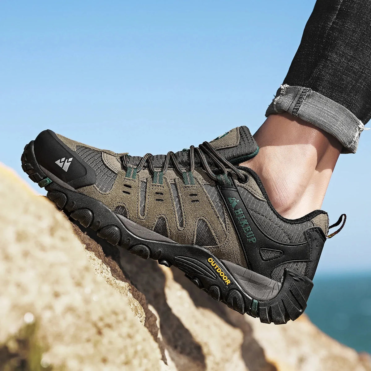Chaussure Randonnée Homme Basse – Respirantes & Polyvalentes Outdoor - HikeRidge - Esprit Rando