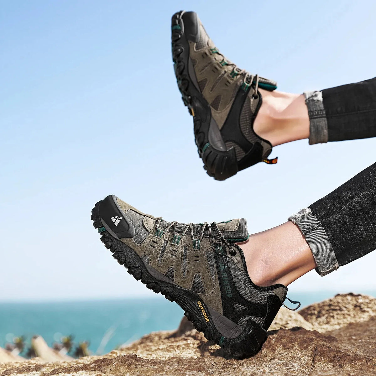 Chaussure Randonnée Homme Basse – Respirantes & Polyvalentes Outdoor - HikeRidge - Esprit Rando