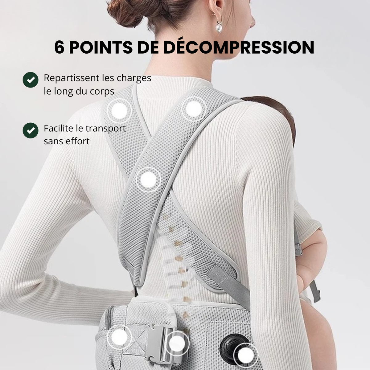 Porte bébé Randonnée Ergonomique - Abc - Esprit Rando